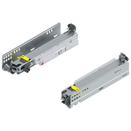 BLUM 760H2500T MOVENTO z TIP-ON, pełny wysuw, prowadnica, 40 kg, dł.=250 mm, wymaga sprzęgła, lewa+prawa