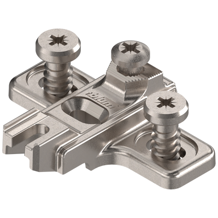 BLUM 199.8130 MODUL prowadnik, krzyżakowy, 3 mm, Cynk, na zamont. EURO wkręty, RW: otwór podłużny