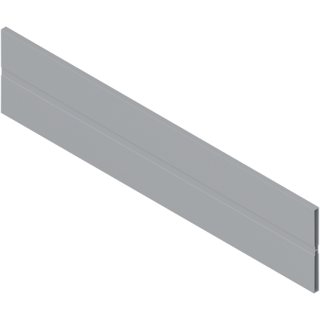 BLUM Z40L477A ORGA-LINE listwa poprzeczna do przycięcia, do szuflady z wysokim frontem TANDEMBOX, aluminium SZARY