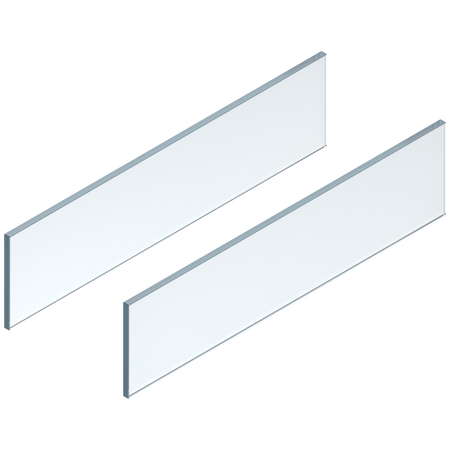 BLUM ZE7S538G LEGRABOX FREE element dekoracyjny - bok, wysokość 138 mm, dł.=650 mm, szkło przezroczyste, 2 szt. w kpl.