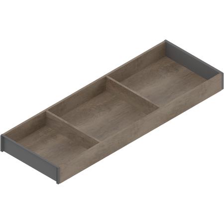 BLUM ZC7S600RH2 AMBIA-LINE ramki do szuflady standardowej, do LEGRABOX/MERIVOBOX, w opcji drewnopodobnej, dł.=600 mm, szerokość=200 mm DĄB NEBRASKA