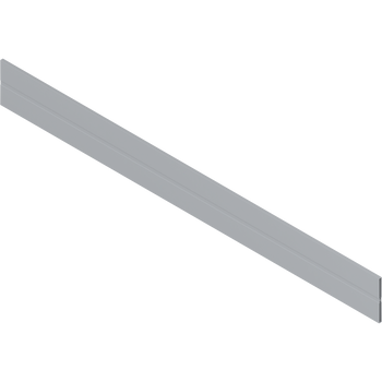 BLUM Z40L1077A ORGA-LINE listwa poprzeczna do przycięcia, do szuflady z wysokim frontem TANDEMBOX, aluminium SZARY