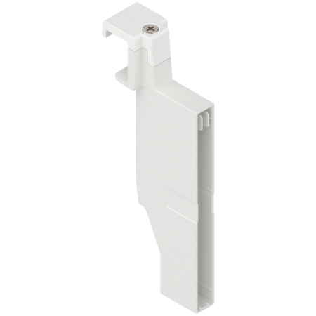 B.Z40C0002Z ORGA-LINE uchwyt listwy poprzecznej, do szuflady z wysokim frontem TANDEMBOX antaro, wysokość C, prawy, lewy BIAŁY