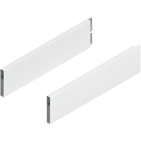 BLUM ZL4.400S.E MERIVOBOX BOXCAP, dł.=400 mm, wysokość E, lewy+prawy, BIAŁY MAT