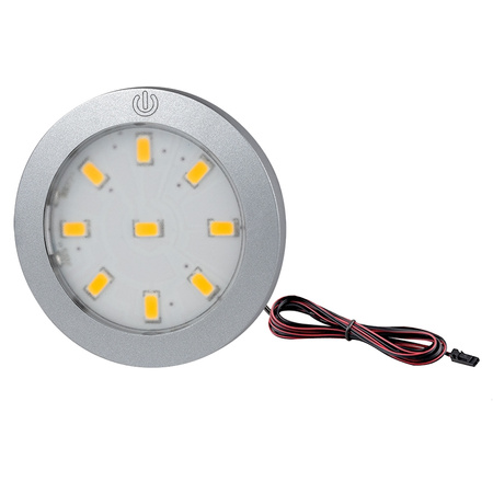 Design Light ORBIT XL MASTER 3W oprawa nawierzchniowa LED, barwa: biały zimny, kolor oprawy: aluminium