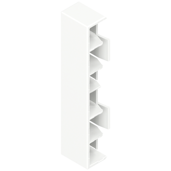 BLUM ZB4M00AK Zaślepka do MERIVOBOX, wysokość M, symetryczna, JEDWABIŚCIE BIAŁY MAT