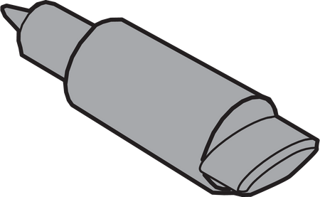 BLUM ZRU.10B1E ORGA-LINE Uchwyt relingu poprzecznego, do BOXSIDE, ze sprężyna CIEMNOSZARY