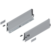 BLUM 378K4002SA Bok szuflady TANDEMBOX, wysokość K (115 mm), dł.=400 mm, lewy+prawy, do TANDEMBOX antaro, SZARY