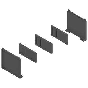 BLUM ZC7B0100S AMBIA-LINE zestaw na butelki, do LEGRABOX/MERIVOBOX ANTRACYT MAT