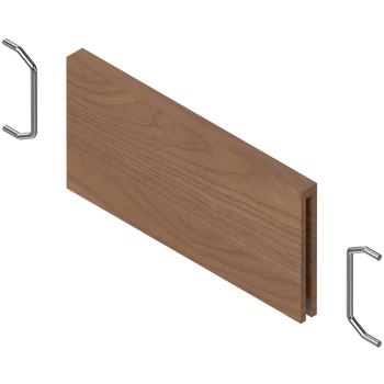 BLUM ZC7Q010SH AMBIA-LINE listwa poprzeczna, do LEGRABOX do szuflady standardowej (ZC7SXXXRH1), w opcji drewnopodobnej ORZECH TENNESSEE