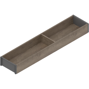 BLUM ZC7S500RH1 AMBIA-LINE ramki do szuflady standardowej, do LEGRABOX/MERIVOBOX, w opcji drewnopodobnej, dł.=500 mm, szerokość=100 mm DĄB NEBRASKA