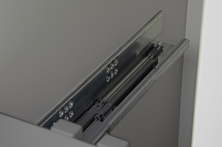 SMARTT KOSZ CARGO DO SZAFKI 25 CICHY DOMYK PEŁNE DNO WYSUW 2 POZIOMY ANTRACYT