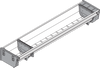BLUM ZSI.500BI1N ORGA-LINE wkład z pojemnikami (częściowe wypełnienie), do szuflady standardowej TANDEMBOX, dł. NL=500 mm, szer. korpusu KB=600 mm, szer.=103 mm INOX