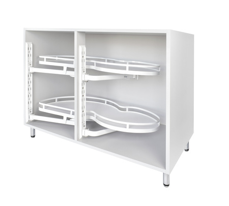 SMARTT KOSZ CORNER CARGO NERKA 800 DO SZAFKI NAROŻNEJ LEWY BIAŁY