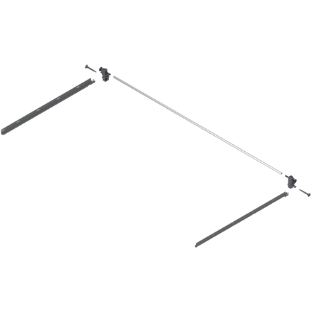 BLUM ZST.600BA TANDEMBOX Stabilizacja boczna (montowany do góry), dł.=600 mm, KB=1200 mm, pełen wysuw, Szuflada standardowa/Szuflada z wysokim frontem