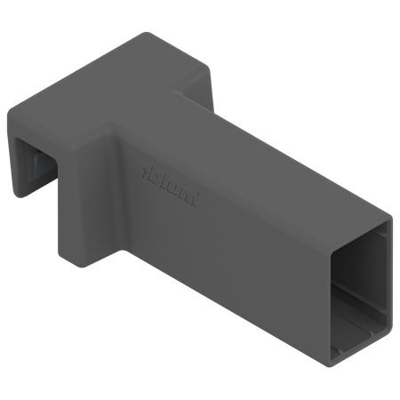 BLUM ZC4U11E0 AMBIA-LINE uchwyt relingu poprzecznego, do MERIVOBOX ANTRACYT MAT