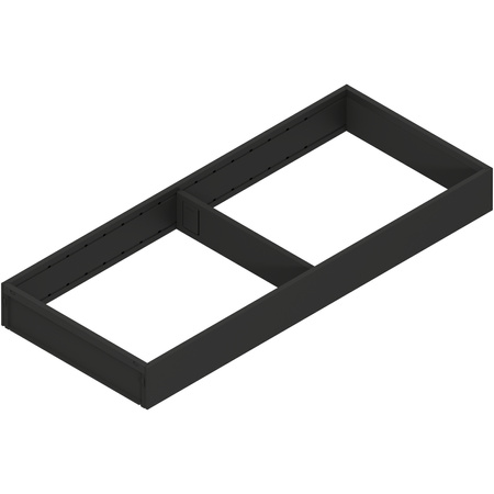 BLUM ZC7S500RS2 AMBIA-LINE  ramki do szuflady standardowej LEGRABOX, stal, dł.=500 mm, szerokość=200 mm+ CZARNY MAT