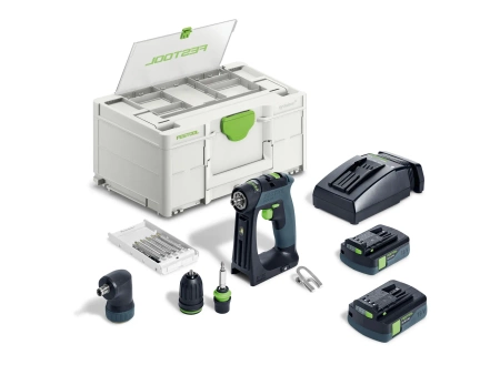FESTOOL Akumulatorowa wiertarko-wkrętarka CXS 18 C 3,0-Set 576884