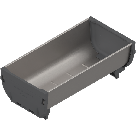 BLUM ZSI.020SI ORGA-LINE pojemnik, długość=176 mm, szerokość=88 mm INOX