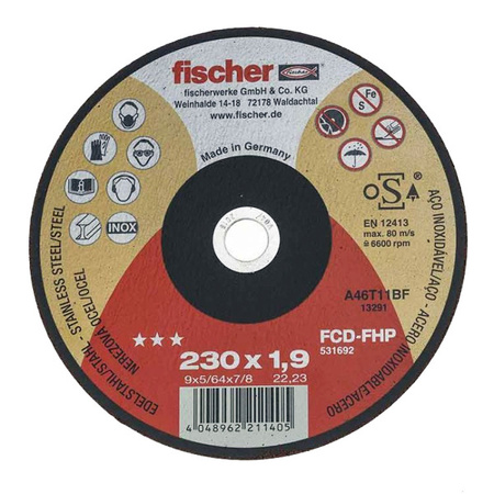 FISCHER FCD-FHP 230x1,9x22 plus 531692