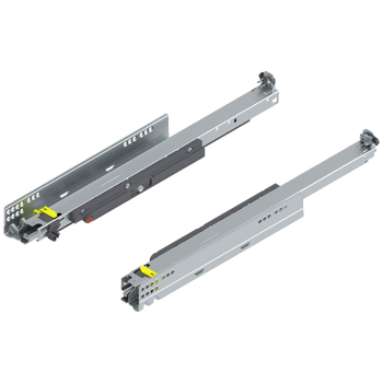 BLUM 760H5000T MOVENTO z TIP-ON, pełny wysuw, prowadnica, 40 kg, dł.=500 mm, wymaga sprzęgła, lewa+prawa