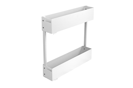 SMARTT KOSZ CARGO DO SZAFKI 15 CICHY DOMYK PEŁNE DNO WYSUW 2 POZIOMY PRAWY BIAŁYy biały