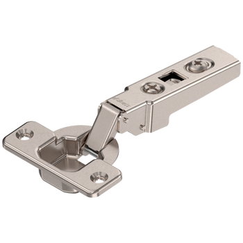 BLUM 70M2550 CLIP zawias standard. 100°, Drzwi nakładane, bez sprężyny, puszka: na wkręty