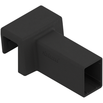 BLUM ZC7U11E0 AMBIA-LINE uchwyt relingu poprzecznego, do LEGRABOX free CZARNY MAT