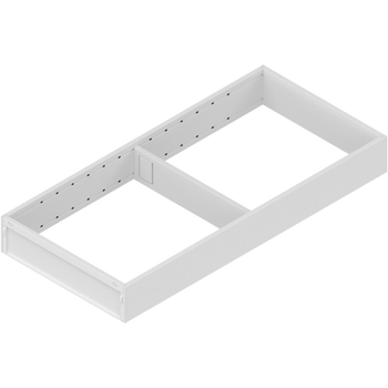 BLUM ZC7S450 RS2 AMBIA-LINE ramki do szuflady standardowej, do LEGRABOX/MERIVOBOX, stal, dł.=450 mm, szerokość=200 mm BIAŁY MAT