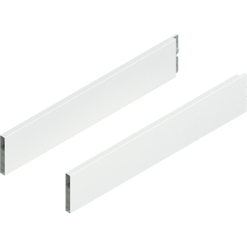 BLUM ZL4.550S.E MERIVOBOX BOXCAP, dł.=550 mm, wysokość E, lewy+prawy, JEDWABIŚCIE BIAŁY MAT