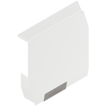 BLUM 20K8A21.21AVENTOS HK-S do małych frontów uchylnych, zaślepka, z zamontowaną małą zaślepką, lewa BIAŁY