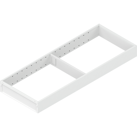 BLUM ZC7S550RS2 AMBIA-LINE ramki do szuflady standardowej, do LEGRABOX/MERIVOBOX, stal, dł.=550 mm, szerokość=200 mm BIAŁY MAT