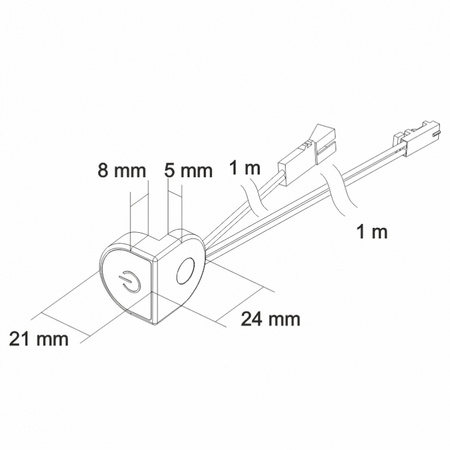 Design Light Wyłącznik dotykowy ze ściemniaczem