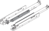 BLUM 760H2500T MOVENTO z TIP-ON, pełny wysuw, prowadnica, 40 kg, dł.=250 mm, wymaga sprzęgła, lewa+prawa
