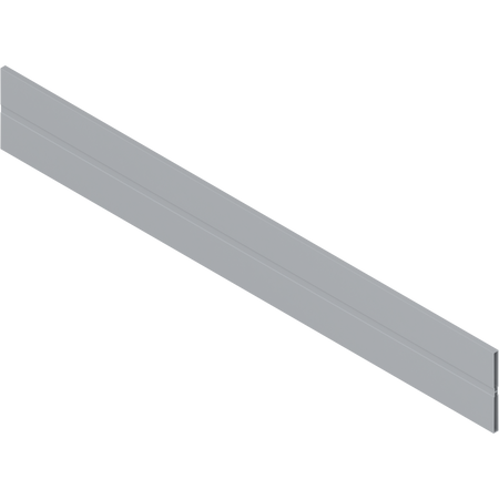 BLUM Z40L777A ORGA-LINE listwa poprzeczna do przycięcia, do szuflady z wysokim frontem TANDEMBOX, aluminium JASNOSZARY
