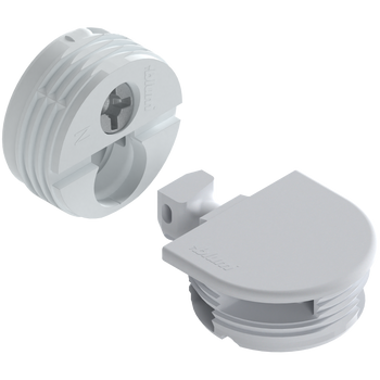 BLUM 40.0500N obudowa i łącznik na wcisk, BIAŁA