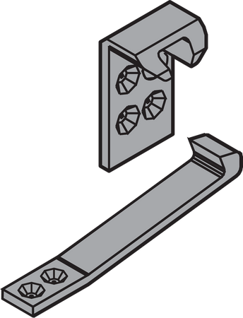 BLUM 295.5600 blokada szuflady, BIAŁA