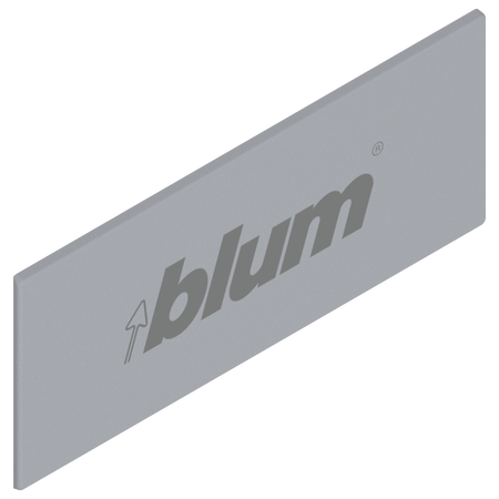 BLUM ZAA.532C TANDEMBOX Zaślepka symetryczna, prostokątna SZARA