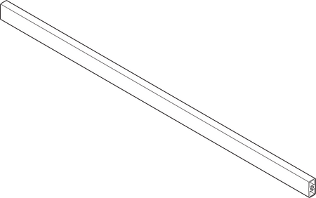 BLUM ZRG.1046Z ORGA-LINE Reling poprzeczny, do Szuflada wewnętrzna wysoka, do szer. korpusu KB=1200 mm, długość=1046.3 mm, do przycięcia, do TANDEMBOX antaro SZARY