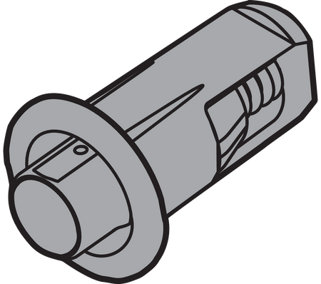 BLUM 993.0530 Dystans, Ø 5 mm, szczelina frontu 2.6 mm