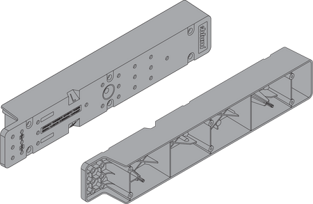 BLUM Z95D4100 SPACE STEP Podkładka dystansowa, tworzywo ANTRACYT MAT