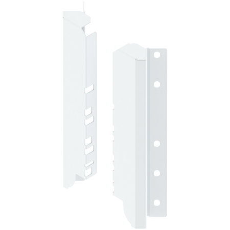 BLUM Z30D000SL45ECK-RW MP SEIW Uchwyt drewnianej ścianki tylnej TANDEMBOX, wys. D (224 mm), do SPACE CORNER, prawy+lewy BIAŁY