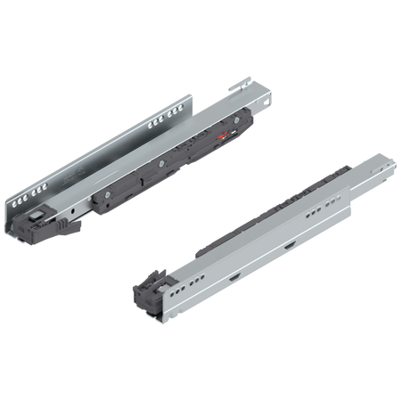 BLUM 750.4001S Prowadnica korpusu LEGRABOX z BLUMOTION S, pełny wysuw, 40 kg, dł.=400mm, lewa+prawa