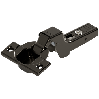 BLUM 70T3750 CLIP top zawias standard. 110°, Drzwi wpuszczane, bez sprężyny, puszka: na wkręty, CZARNY ONYKS