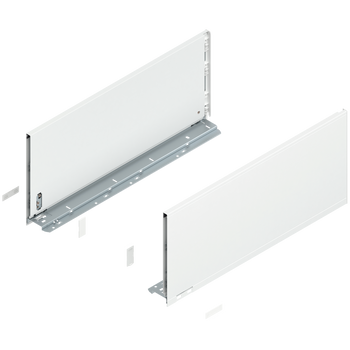 BLUM 770F5502S Bok szuflady LEGRABOX, wysokość F (241 mm), dł.=550 mm, lewy+prawy, do LEGRABOX pure BIAŁY MAT