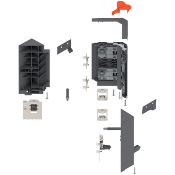 BLUM Z33D00E0A6 SYNCROMOTION Zestaw, wysokość D