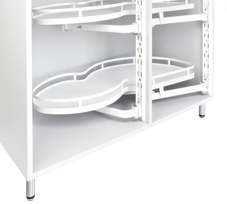 SMARTT KOSZ CORNER CARGO NERKA 1200 DO SZAFKI NAROŻNEJ PRAWY BIAŁY