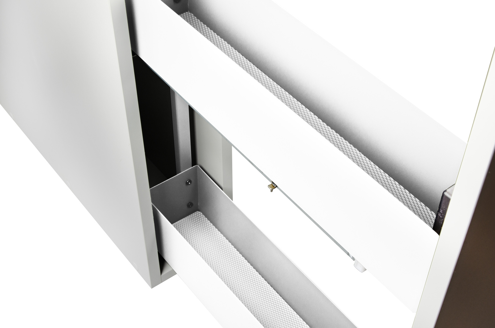 SMARTT KOSZ CARGO DO SZAFKI 15 CICHY DOMYK PEŁNE DNO WYSUW 2 POZIOMY PROWADNICE BLUM LEWY BIAŁY pol_pl_SMARTT-CARGO-BLUM-SMALL-L-150-lewy-bialy-2961_6