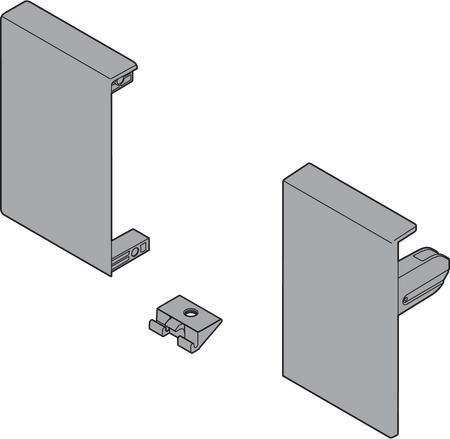 BLUM ZIF.71M0 Mocowanie frontu TANDEMBOX , wys. M, do szuflady wewnętrznej, lewe+prawe, do TANDEMBOX antaro BIAŁY