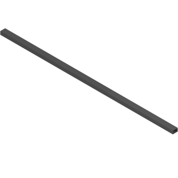 BLUM Z95Q1040A SPACE STEP Profil poprzeczny, aluminium, L=1040 mm CIEMNOSZARY MAT